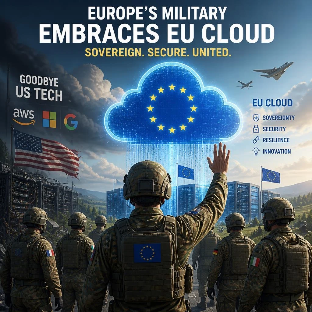 Europe wants its armies off American cloud