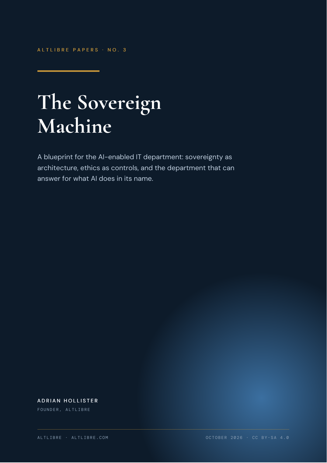 Cover of The Sovereign Machine