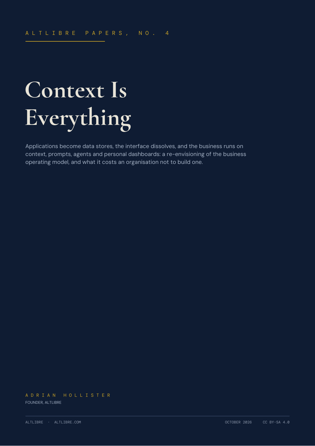 Cover of Context Is Everything